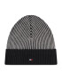 Tommy Hilfiger Kapa Pima Cotton Double Stitch Beanie AM0AM07870 Siva - Pepit.si