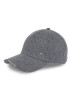 Tommy Hilfiger Kapa s šiltom Elevated Corporate Cap AM0AM11485 Siva - Pepit.si