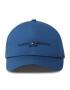 Tommy Hilfiger Kapa s šiltom Established Essential Cap AM0AM09487 Mornarsko modra - Pepit.si