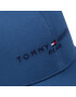 Tommy Hilfiger Kapa s šiltom Established Essential Cap AM0AM09487 Mornarsko modra - Pepit.si