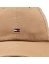 Tommy Hilfiger Kapa s šiltom Flag Soft AM0AM10530 Rjava - Pepit.si