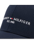 Tommy Hilfiger Kapa s šiltom Th Established Cap AM0AM07352 Mornarsko modra - Pepit.si