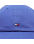 Tommy Hilfiger Kapa s šiltom Th Flag Soft Cap AM0AM10530 Mornarsko modra - Pepit.si