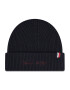 Tommy Hilfiger Kapa Th Signature Beanie AM0AM07869 Mornarsko modra - Pepit.si