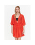 Tommy Hilfiger Kimono Cover Up UW0UW04613 Oranžna Regular Fit - Pepit.si