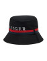 Tommy Hilfiger Klobuk Bucket AM0AM08285 Črna - Pepit.si