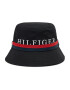 Tommy Hilfiger Klobuk Bucket AM0AM08285 Črna - Pepit.si