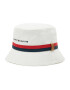 Tommy Hilfiger Klobuk Established Bucket AM0AM08271 Bela - Pepit.si