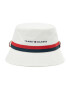 Tommy Hilfiger Klobuk Established Bucket AM0AM08271 Bela - Pepit.si