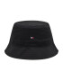 Tommy Hilfiger Klobuk Flag Bucket Hat AM0AM07344 Črna - Pepit.si