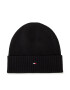 Tommy Hilfiger Komplet kapa in rokavice Gp Pima Cotton Beanie & Gloves AM0AM06595 Črna - Pepit.si