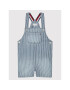 Tommy Hilfiger Komplet majica in hlače na naramnice Dungaree KN0KN01421 Mornarsko modra Regular Fit - Pepit.si