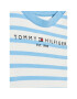 Tommy Hilfiger Komplet majica in športne kratke hlače KN0KN01596 Modra Regular Fit - Pepit.si