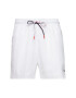 Tommy Hilfiger Kopalne hlače Medium Drawstring UM0UM01710 Bela Regular Fit - Pepit.si