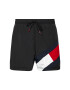 Tommy Hilfiger Kopalne hlače Sf Medium Drawstring UM0UM02048 Črna Slim Fit - Pepit.si