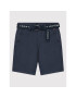 Tommy Hilfiger Kratke hlače iz tkanine Essential KB0KB07399 Mornarsko modra Slim Fit - Pepit.si