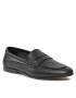 Tommy Hilfiger Loaferke Essential Leather Loafer FW0FW07769 Črna - Pepit.si