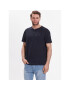 Tommy Hilfiger Majica Henley UM0UM02803 Mornarsko modra Regular Fit - Pepit.si