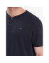 Tommy Hilfiger Majica Henley UM0UM02803 Mornarsko modra Regular Fit - Pepit.si