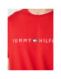 Tommy Hilfiger Majica Logo UM0UM01434 Rdeča Regular Fit - Pepit.si