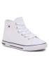 Tommy Hilfiger Modne superge High Top Lace-Up Sneaker T3X4-32209-0890 M Bela - Pepit.si