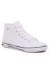 Tommy Hilfiger Modne superge High Top Lace-Up Sneaker T3X4-32209-0890 S Bela - Pepit.si