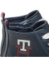 Tommy Hilfiger Modne superge High Top Lace Up Sneaker T3X9-32452-1355 S Mornarsko modra - Pepit.si