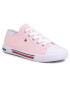 Tommy Hilfiger Modne superge Low Cut Lace-Up Sneaker T3A4-30605-0890 S Roza - Pepit.si