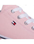 Tommy Hilfiger Modne superge Low Cut Lace-Up Sneaker T3A4-30605-0890 S Roza - Pepit.si