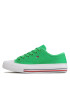 Tommy Hilfiger Modne superge Low Cut Lace-Up Sneaker T3A9-32677-0890 Zelena - Pepit.si