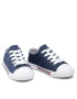 Tommy Hilfiger Modne superge Low Cut Lace-Up Sneaker T3X4-30692-0890 M Mornarsko modra - Pepit.si