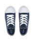 Tommy Hilfiger Modne superge Low Cut Lace-Up Sneaker T3X4-30692-0890 M Mornarsko modra - Pepit.si