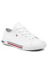 Tommy Hilfiger Modne superge Low Cut Lace Up Sneaker T3X4-30692-0890 S Bela - Pepit.si