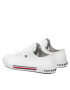 Tommy Hilfiger Modne superge Low Cut Lace Up Sneaker T3X4-30692-0890 S Bela - Pepit.si