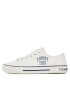 Tommy Hilfiger Modne superge Varisty Low Cut Lace-Up Sneaker T3X9-32833-0890 S Bela - Pepit.si