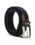 Tommy Hilfiger Moški pas New Adan Belt 3.5 AM0AM02801 85 Mornarsko modra - Pepit.si