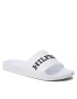 Tommy Hilfiger Natikači 3D Print Hilfiger Pool Slide FM0FM04612 Bela - Pepit.si