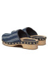 Tommy Hilfiger Natikači Denim Contrast Clog FW0FW07410 Mornarsko modra - Pepit.si