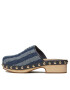 Tommy Hilfiger Natikači Denim Contrast Clog FW0FW07410 Mornarsko modra - Pepit.si