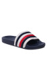 Tommy Hilfiger Natikači Essential Pool Slide FW0FW07151 Écru - Pepit.si