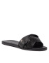 Tommy Hilfiger Natikači Feminine Weave Flat Sandal FW0FW06669 Črna - Pepit.si