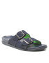 Tommy Hilfiger Natikači Hilfiger Nubuck Buckles Sandal FM0FM04459 Mornarsko modra - Pepit.si