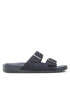 Tommy Hilfiger Natikači Hilfiger Nubuck Buckles Sandal FM0FM04459 Mornarsko modra - Pepit.si