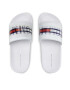 Tommy Hilfiger Natikači Holographic Pool Slide T3B0-32276-1172 S Bela - Pepit.si