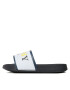 Tommy Hilfiger Natikači Maxi Velcro Pool Slide T3B0-32934-1172 M Bela - Pepit.si