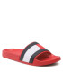 Tommy Hilfiger Natikači Rubber Th Flag Pool Slide FM0FM04263 Rdeča - Pepit.si