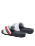 Tommy Hilfiger Natikači Stripes Pool Slide T3B0-32932-1172 M Bela - Pepit.si