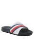 Tommy Hilfiger Natikači Stripes Pool Slide T3B0-32932-1172 S Bela - Pepit.si