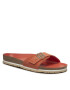 Tommy Hilfiger Natikači Th Molded Footbed Flat Sandal FW0FW06244 Oranžna - Pepit.si