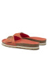 Tommy Hilfiger Natikači Th Molded Footbed Flat Sandal FW0FW06244 Oranžna - Pepit.si